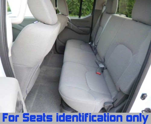 Fundas de asiento de coche Highlander camufladas delanteras + traseras se adaptan a Nissan Frontier 12-18 SV doble cabina - Imagen 3 de 8