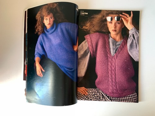 Aarlan Vintage Knitting Book Patterns Journal 27 80s Jumpers - Imagen 8 de 24