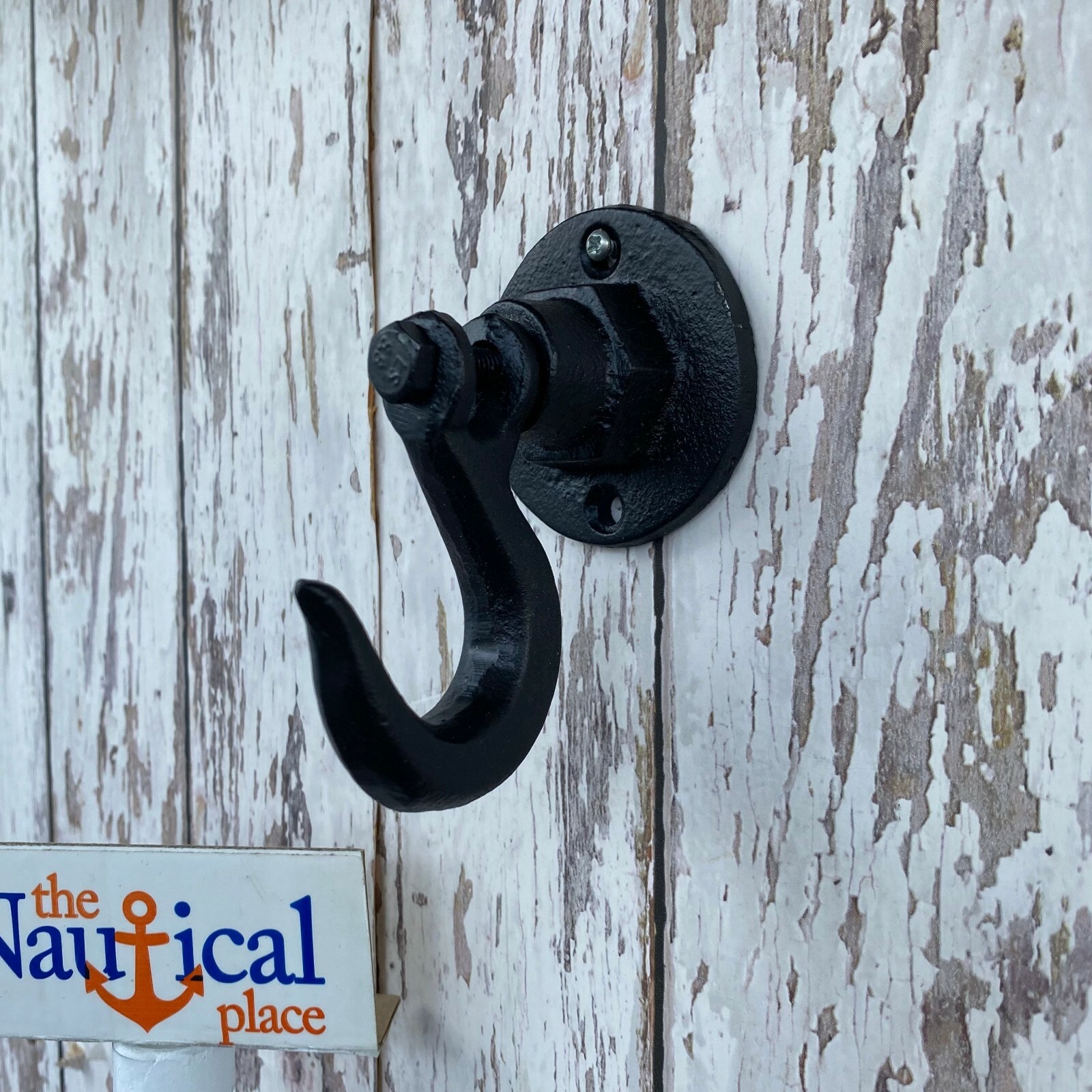 Cast Iron Heavy Duty Wall Hook Towel Hanger Coat, Hat, Key Rack eBay