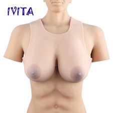 8XL Large Areola Full Silicone Breast Forms TG Drag Queen G Cup Boobs Enhancers