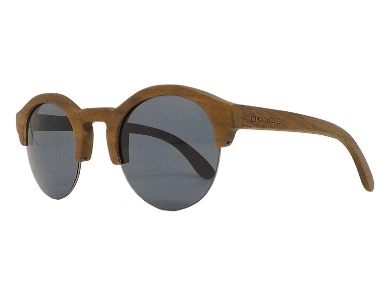 Photect Occhiali Da Sole Rotondi Piccoli In Metallo – Stile Hippie Retrò Per Uomo E Donna – Montatura Nera - 3
