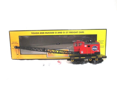 MTH NASA American Crane Car (30-79461) vagón de tren de carga modelo calibre O | Zustand: Used