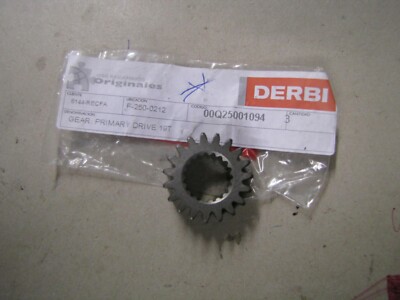 Gear Primary Drive 19T DXR 250CC Original Derbi 00Q25001094