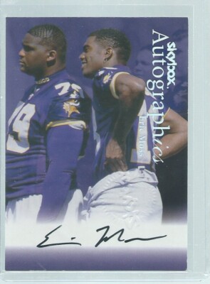 制コレ2001 e-Card (非売品) ERIC MOSS 1999 FLEER SKYBOX AUTOGRAPHICS ON-CARD AUTO | eBay