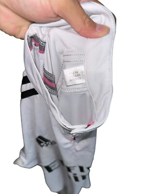 未使用 adidas REAL MADRID ハメス ロドリゲス 10 白銀XL Adidas Real Madrid #10 James Rodriguez White/Black/Pink