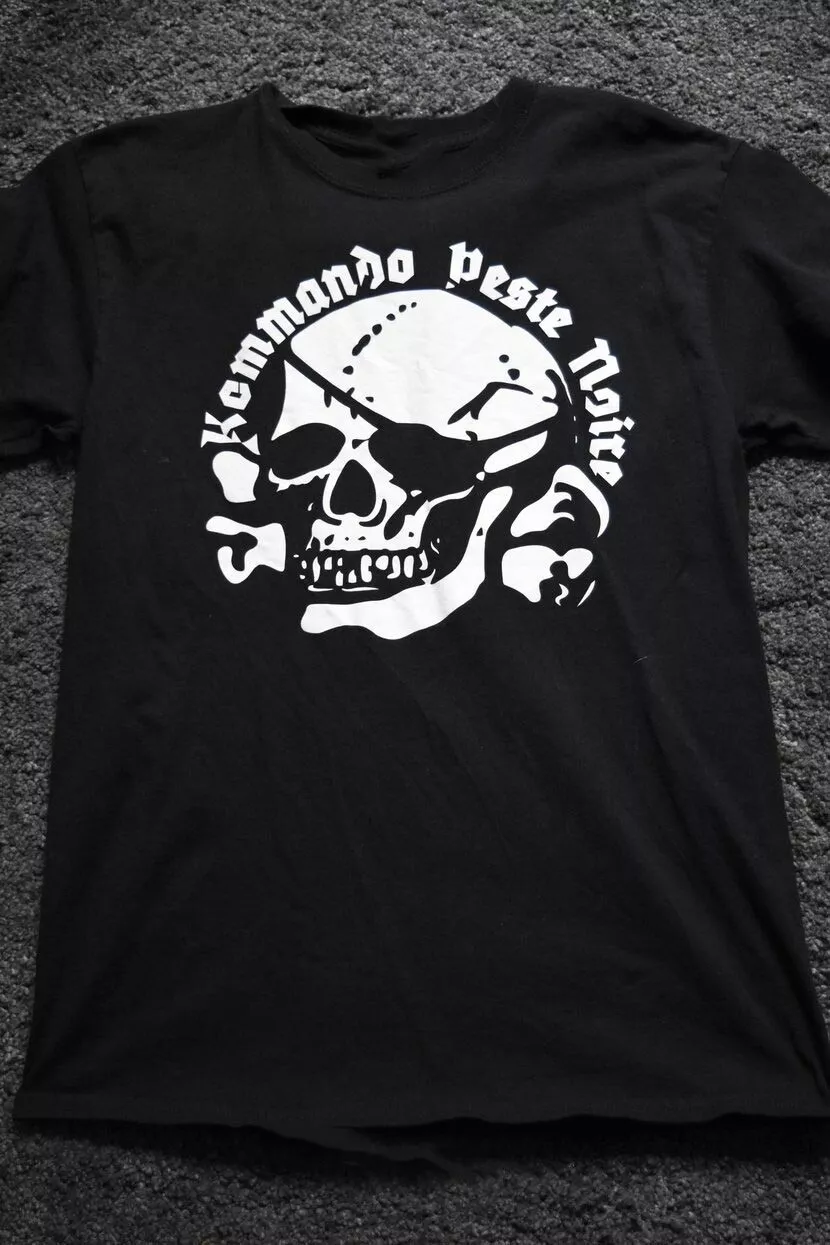 Vintage Peste Noire Tour Black Unisex Cotton T-Shirt