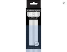 Crafter's Companion Matt Silver Foil Rolls, 5.5 x 18 x 5.5 cm