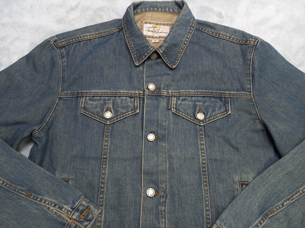 美品　BURBERRY ホワイト デニムジャケット M $_12.JPG?set_id=880000500F