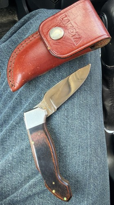 #ad Lakota Phoenix Knife S. Sakurai Seki Japan $175.00