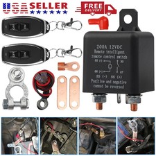 Remote Battery Disconnect Switch Upgraded Kill Switch Wireless Car Truck 200a Remote Battery Disconnect Switch Upgraded Kill Switch Wireless Car Truck 200a