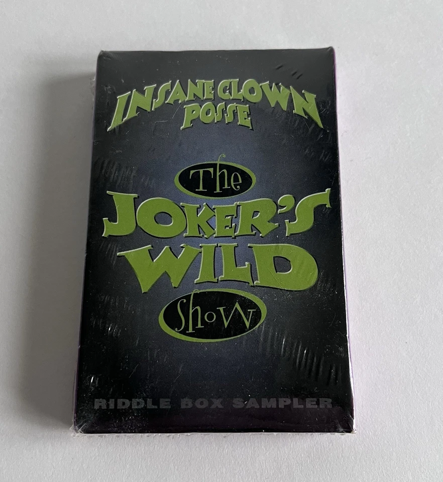 Insane Clown Posse ICP Jokers Wild Cassette Tape 1st press 1995 *SEALED* Esham - Image 4 of 4