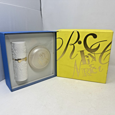 Nina Ricci L'Air du Temps Eau de Toilette Spray EDT 1.7oz Soap 3.5oz Lot x 2 Set