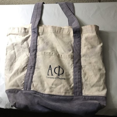 Alpha Phi Alpha University Of Virginia Tote Beach Bag ￼Fraternity