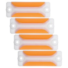 4Pcs Multicolor Road Reflectors Durable Pavement Markers for Highway Use