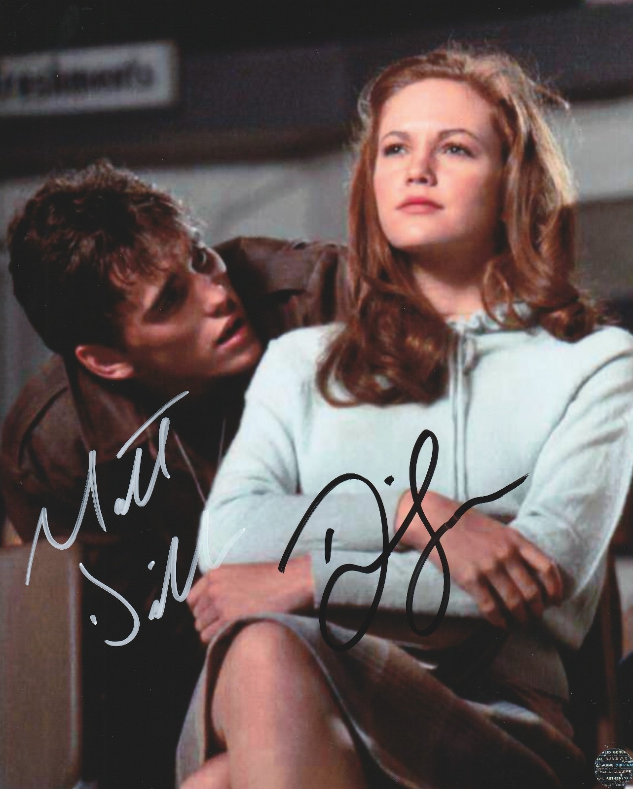 Matt Dillon & Diane Lane Signed Autographed Outsiders 8x10 Photo/COA/Hologram