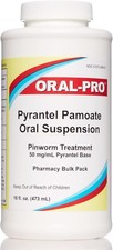 Aurora 50Mg/Ml Oral Pro Pyrantel Pamoate Oral Suspension 16 Ounce Vanilla Flavor