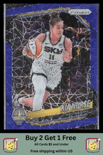 Kia Nurse 2025 Panini Prizm WNBA #24 Blue Velocity Prizms