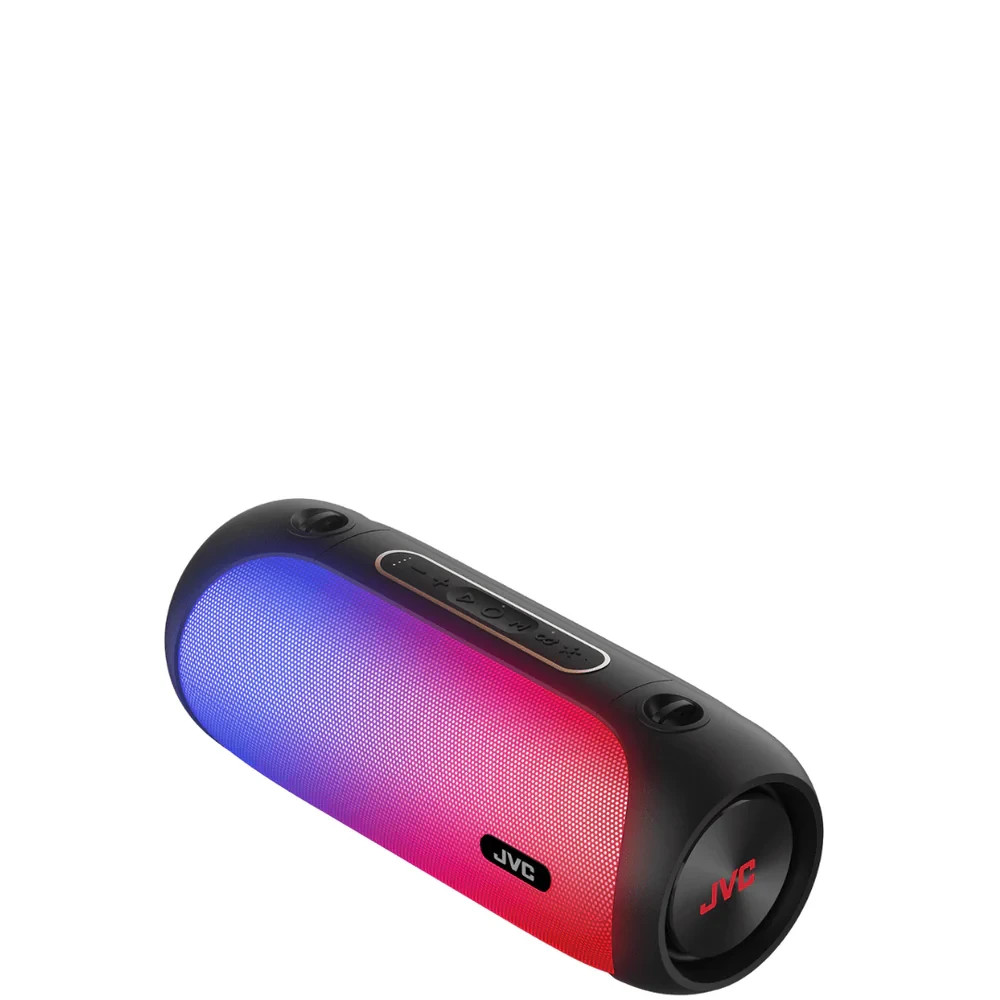 JVC SP-PA7BT illuminated Portable Wireless Speaker, Bluetooth 5.0