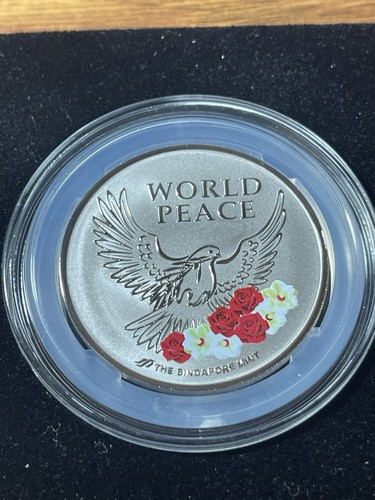 2018 20g NICKEL-PLATED ZINC (PROOF LIKE) USA-DPRK SUMMIT IN SINGAPORE TRUMP