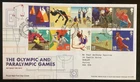 GB 2011 Olympics 2012 FDC Royal Mail, Rugby special Pmk (V232)
