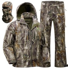 Wild Cedar Camo Hunting Jacket and Pants for Men