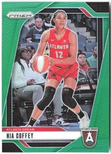 Nia Coffey Panini Prizm WNBA - Green Prizms 71 2024 Atlanta Dream