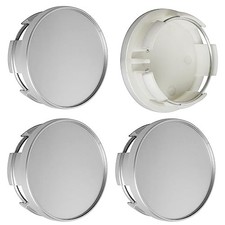 2.5Inch 63MM Wheel Center Caps for Dodge RAM Outer 63.0MM , Inner 55.5MM Silver