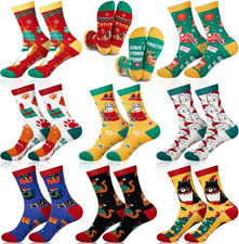 8 Pairs Funny Socks for Women Men Cute Novelty Socks, Funny Novelty Gifts for Ch