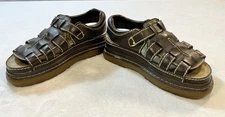 Lower East Side Chunky Platform Fisherman Sandals Womens Sz 7 Vintage 90s Y2K
