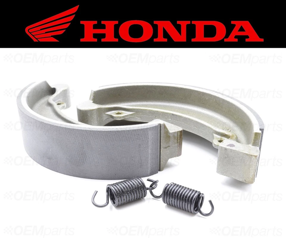 Juego de (2) zapatas de freno y resortes traseros Honda #06430-KBG-700 (ver tabla de montaje) Foto 3 de 4