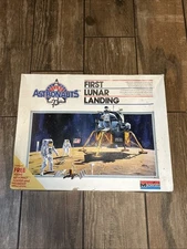 Vintage Monogram Model Kit First Lunar Landing Young Astronauts Edition
