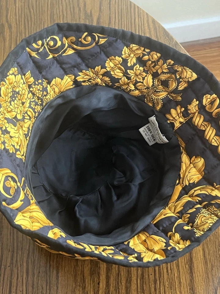 SOMBRERO SAKS QUINTA AVENIDA SEDA HECHO EN Italia vintage damas Foto 3 de 4