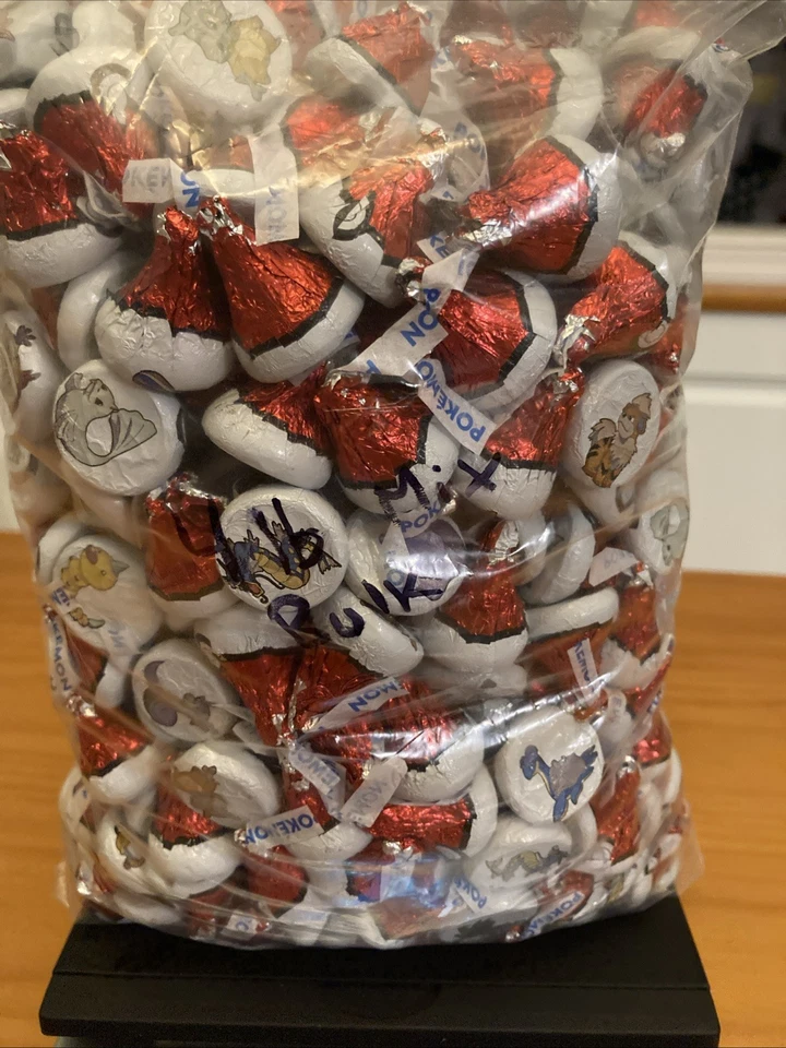 POKEMON 151 KISSES HERSHEY'S ASSORTED MIX LIMITED BULK VALUE 4 Lb BAG Hundreds - Image 2 of 4