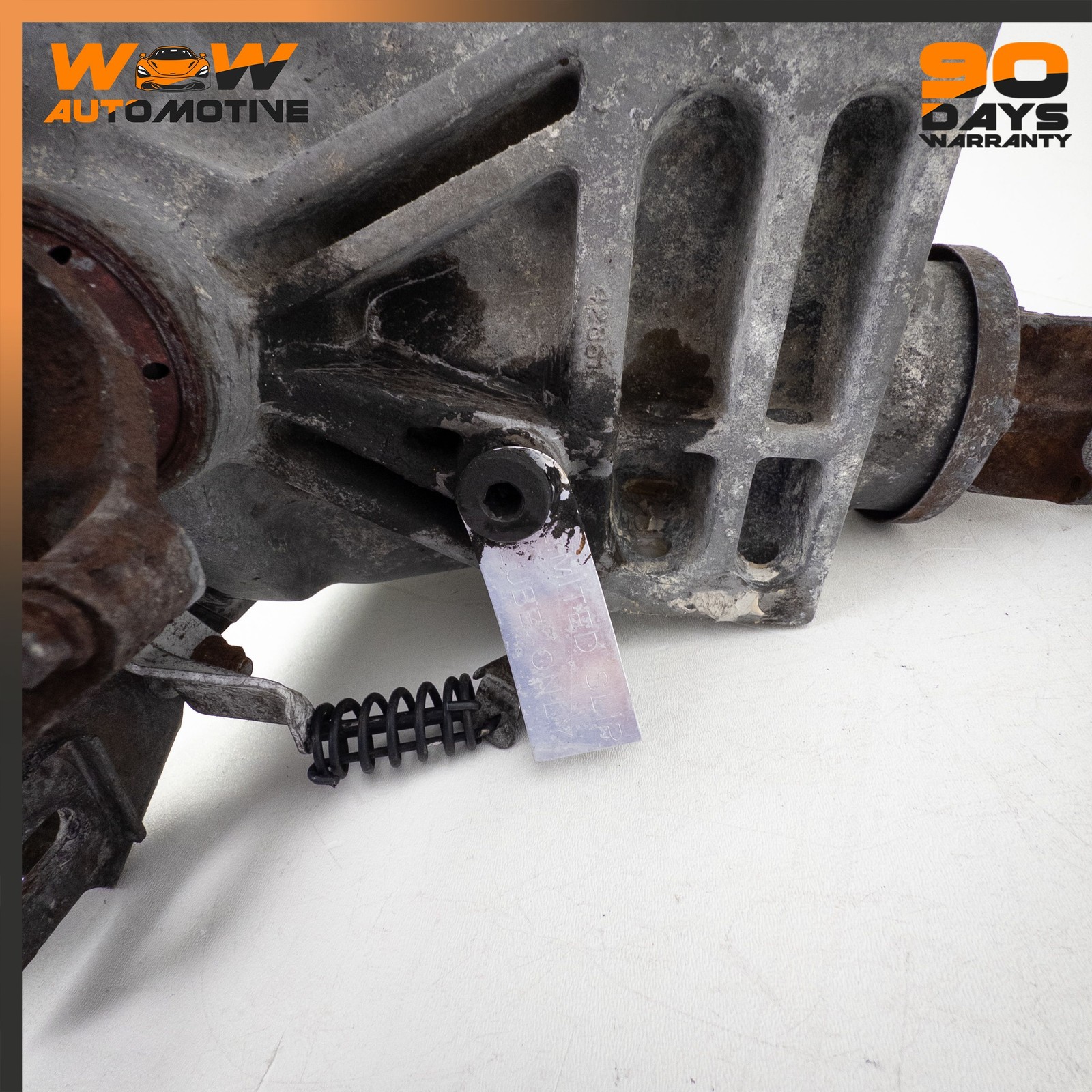 90-96 CHEVROLET CORVETTE C4 AT REAR DIFFERENTIAL CARRIER COVER BRACE BATWING OEM