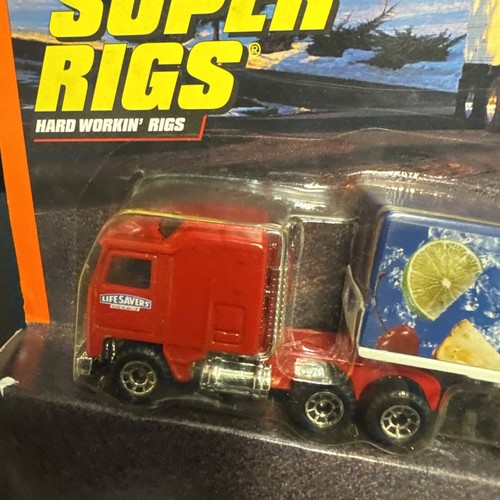 MATCHBOX Super Rigs Lifesavers Hard Workin' Rigs Tractor Trailer Truck Mattel - Bild 7 von 10