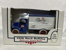 ERTL 1926 Mack Bulldog Delivery Truck Bank 1:34 Die-Cast - IGA 65th Anniversary