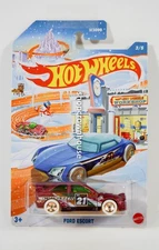 1 Hot Wheels 2020 Ford ESCORT RED 3/5 Die Cast W3099