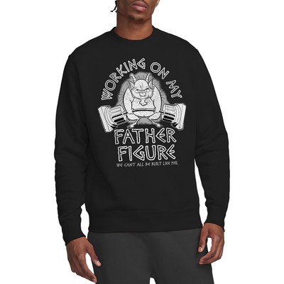 Phil Working On My Father Figur Sweatshirt S-2XL, schwarz
