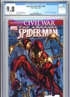 Amazing Spider-Man #529 CGC 9.8 White Pages 1st New Costume Marvel Comics 2006