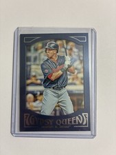 2016 Topps Gypsy Queen - Michael Brantley #15 Blue Paper Frame