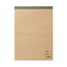 Muji Notepad Plain, B5 size, 80 sheets 182 x 257 x 9 mm