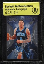 BAS 2006-07 SPx SPXcitement 2172/2999 Deron Williams #SPX-93 Authentic Auto 3c7