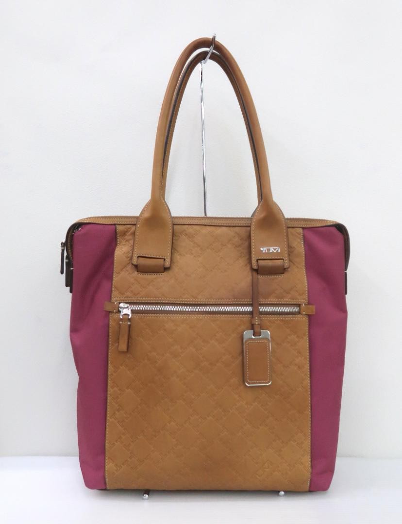 TUMI トゥミ トートバッグ 32121RBT Tumi Tote Bag 32121RBT Leather Durable Used | eBay