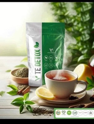V-Te Detox Herbal Tea 2 Pack 2 Weeks Supply VitalHealth Free