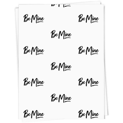 Geschenkpapier / Geschenkanhänger ''Be Mine'' (GI051032)