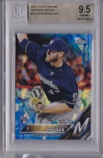 ADRIAN HOUSER 2016 Topps Chrome Sapphire RC #553 /250 BGS 9.5 Pop 1 None higher