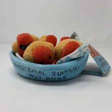 What Do You Meme Emotional Support Hot Dogs  - Plush Relatable 2024