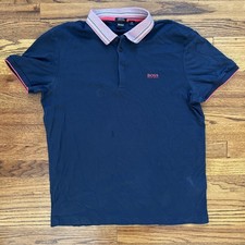 hugo boss Paddy 1 Polo Shirt in Navy Size XL