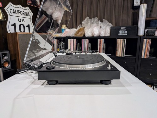 Victor QL-F4 Turntable Direct Drive Quartz Maintained New Dust Cover Cartridge - Picture 6 of 10
