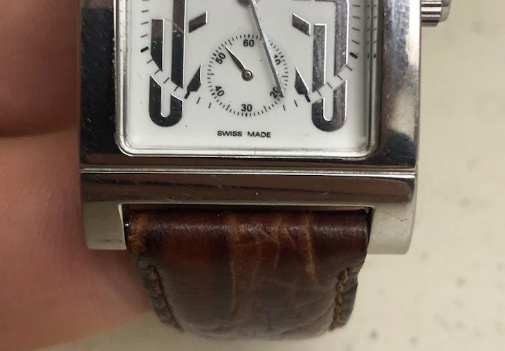 Bulgari Rettangolo Stainless Steel RT45S Unisex Tank Watch - Image 2 of 4